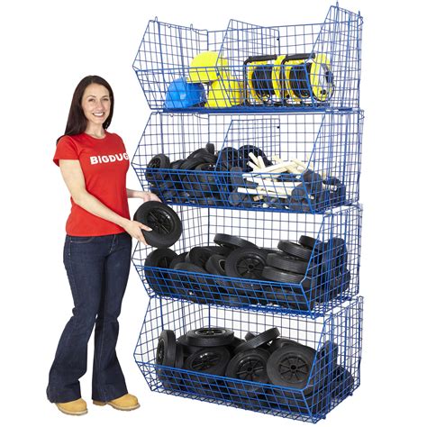 metal stacking boxes|stackable storage baskets.